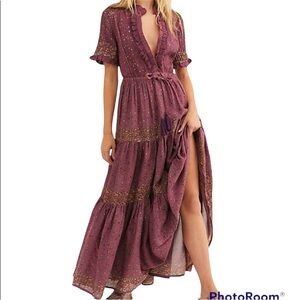 Free People Purple Maxi Dress